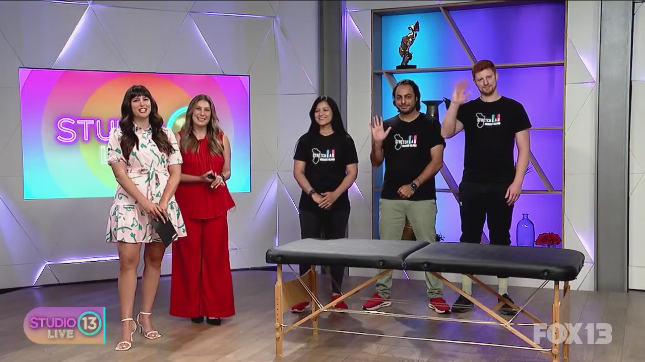 Learning how to stretch properly with StretchLab