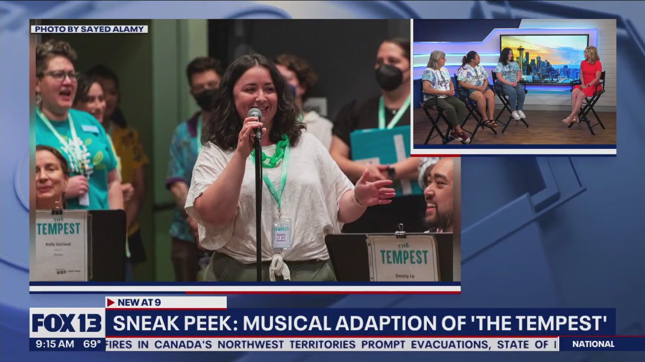 Sneak peek: Musical adaptation of 'The Tempest'