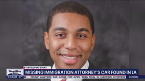 Missing immigration attorney's car found in LA