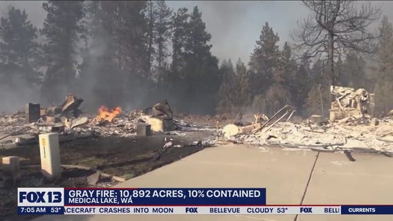 Wildfires burning in Washington