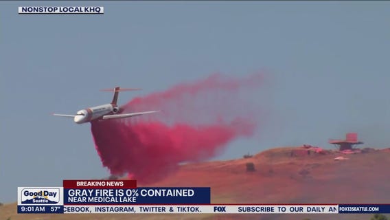 3 roaring wildfires centered in Eastern WA