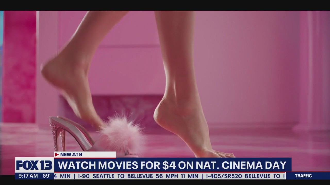Watch movies for $4 on National Cinema Day