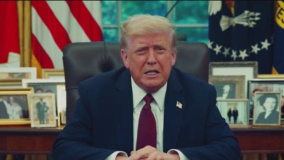 Trump sends message on Charlie Kirk from Oval Office