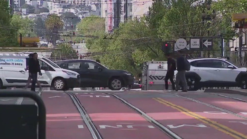Waymo, select rideshare services, returning to San Francisco's Market Street