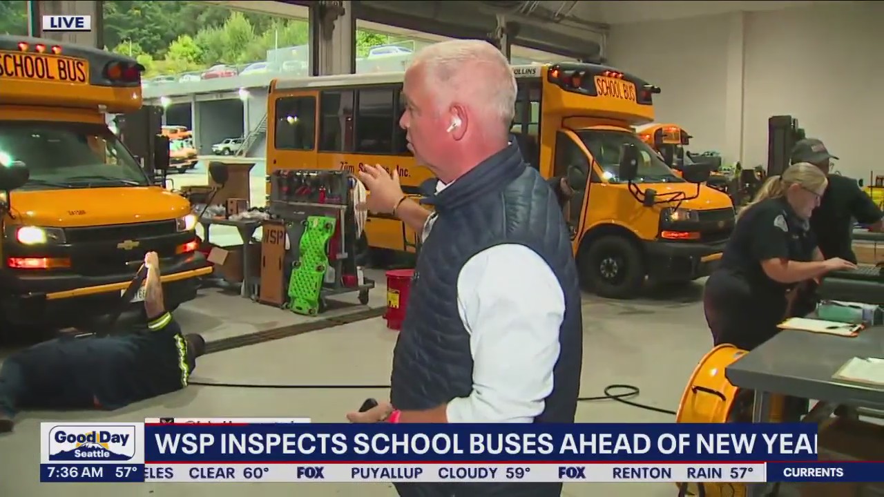 WSP inspects school buses ahead of new year
