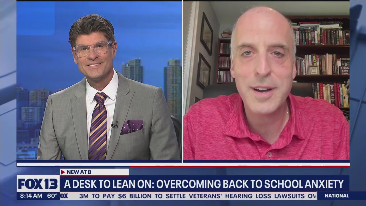 A desk to lean on: Overcoming back to school anxiety