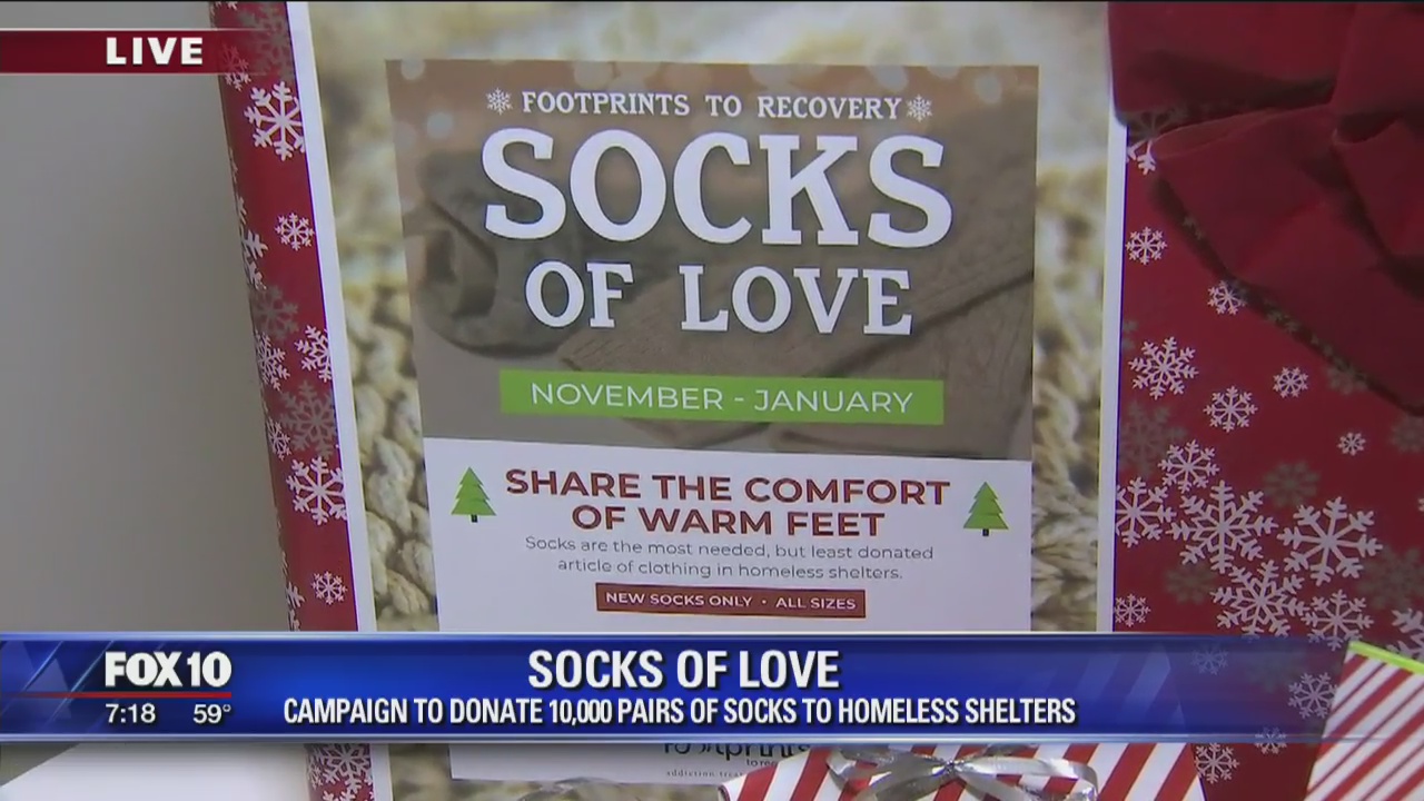 Socks of Love donation drive