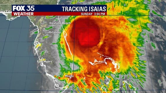Isaias continues churning off Florida's coast
