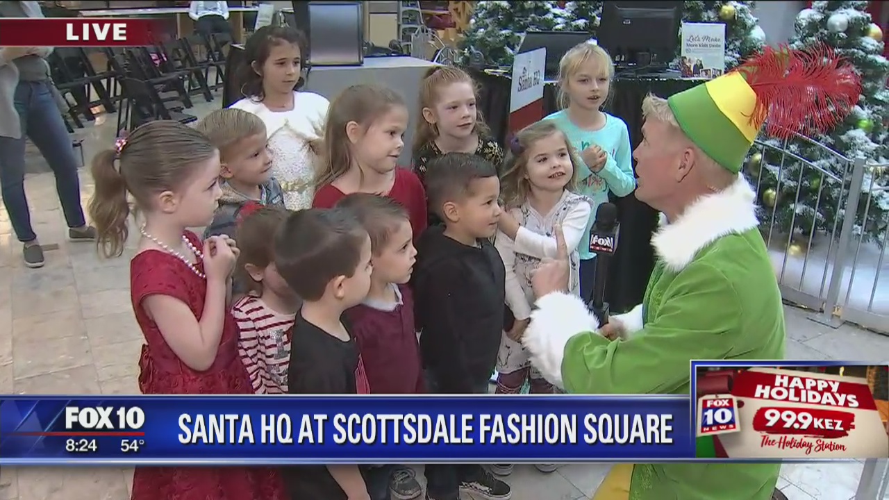 Cory's Corner: Santa HQ at Scottsdale Fashion Square