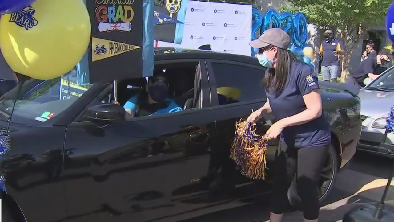 Phoenix College holds 'carmencement' ceremony for class of 2020