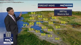 Another warm to hot forecast