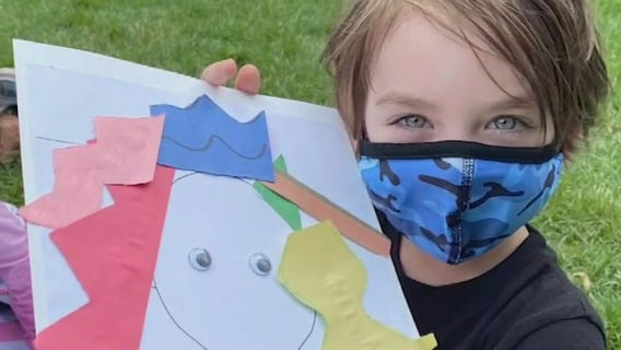 Parents get creative about learning from home