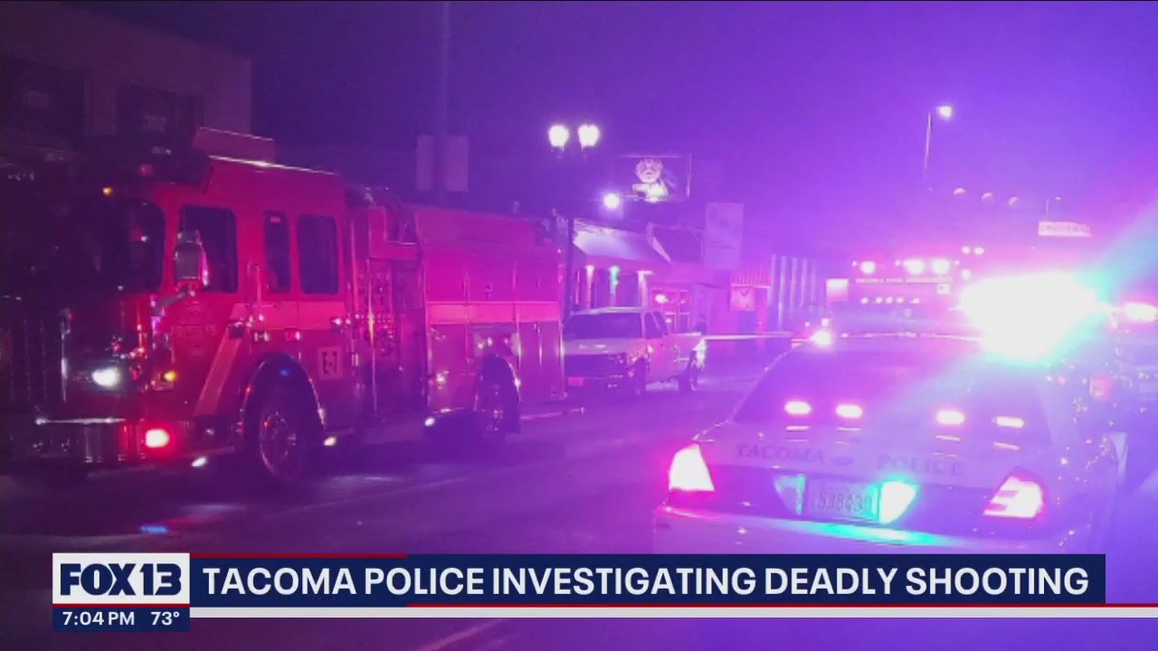 Tacoma police are investigating a deadly shooting | FOX 13 Seattle