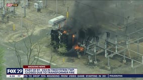 Chester County transformer fire closes stretch of Tredyffrin Township road due to fire