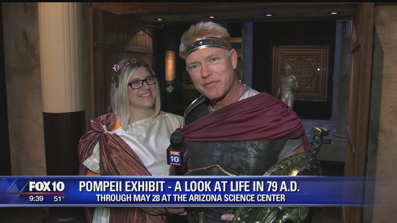 Cory's Corner: Pompeii exhibit at Arizona Science Center