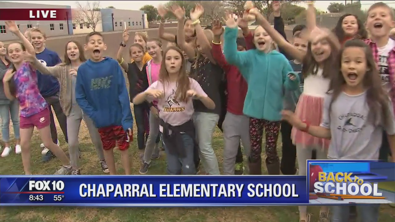 Back to school: Chaparral Elementary School