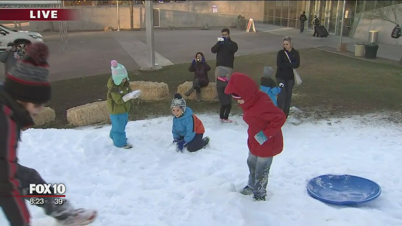 Cory's Corner: Arizona Science Center 'Snow Week'