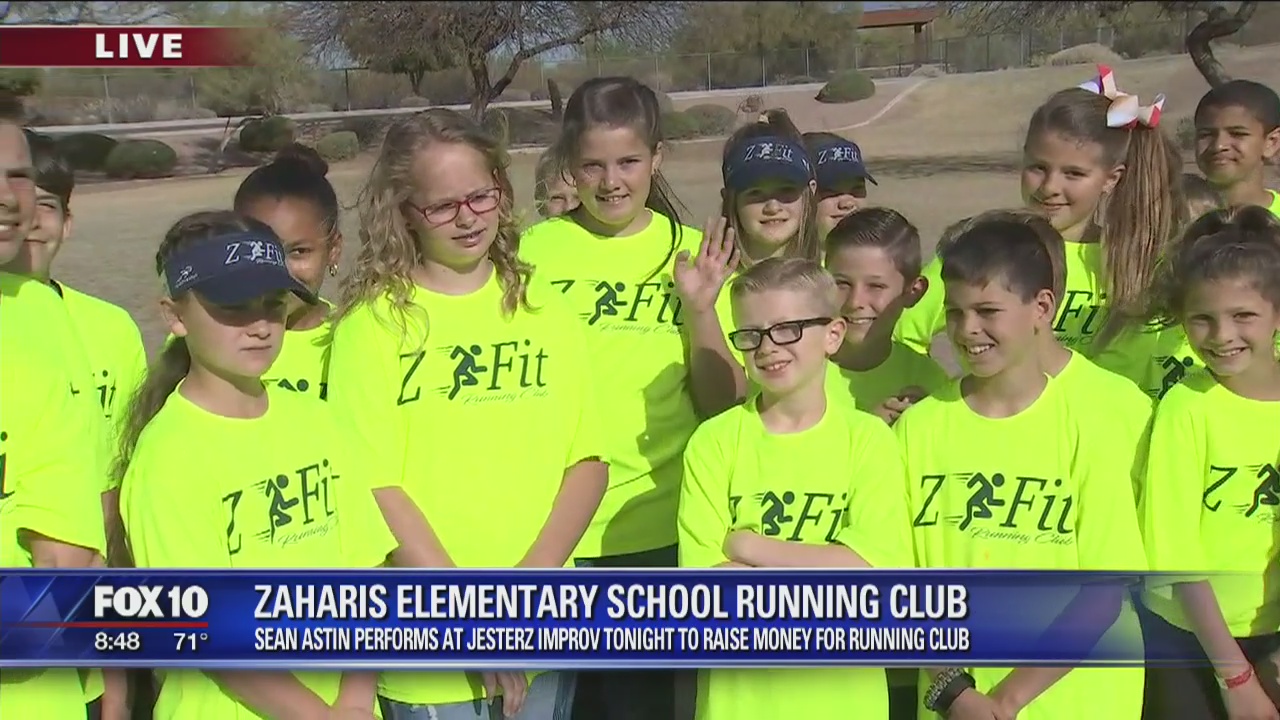 Cory's Corner: Zaharis Elementary School Running Club