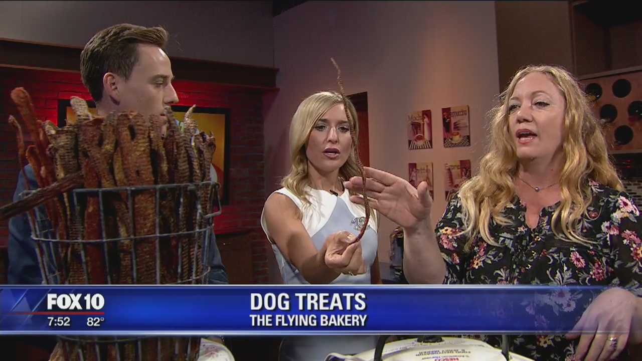 Delicious dog treats from 'The Flying Bakery'