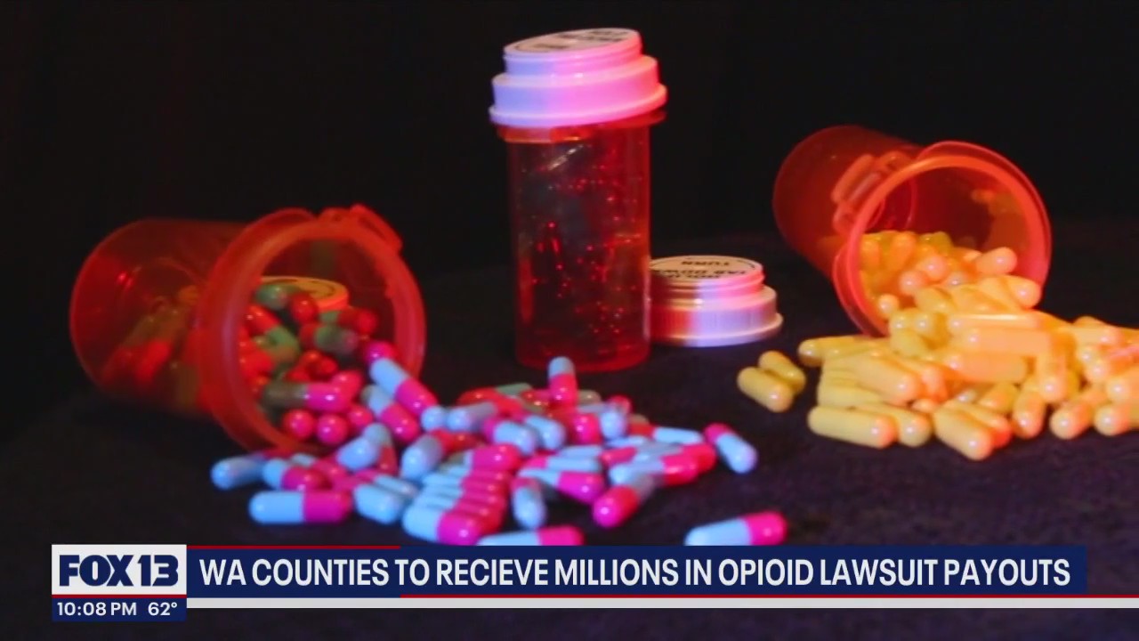 WA counties to receive millions in opioid lawsuit payouts