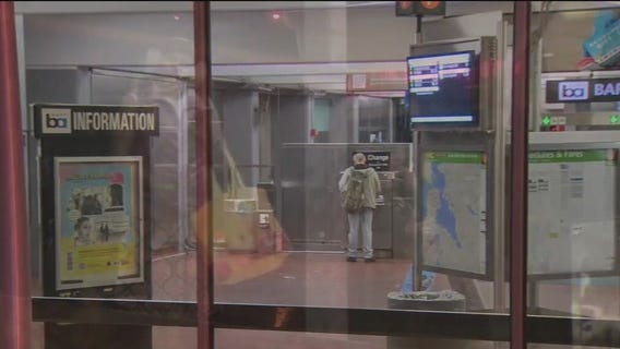 BART trains at reduced speeds because of 4.3 quake