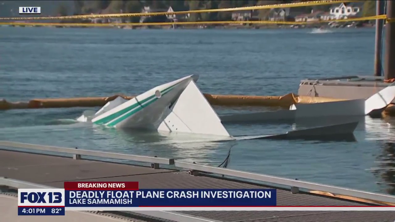 1 killed, 1 injured in float plane crash on Lake Sammamish