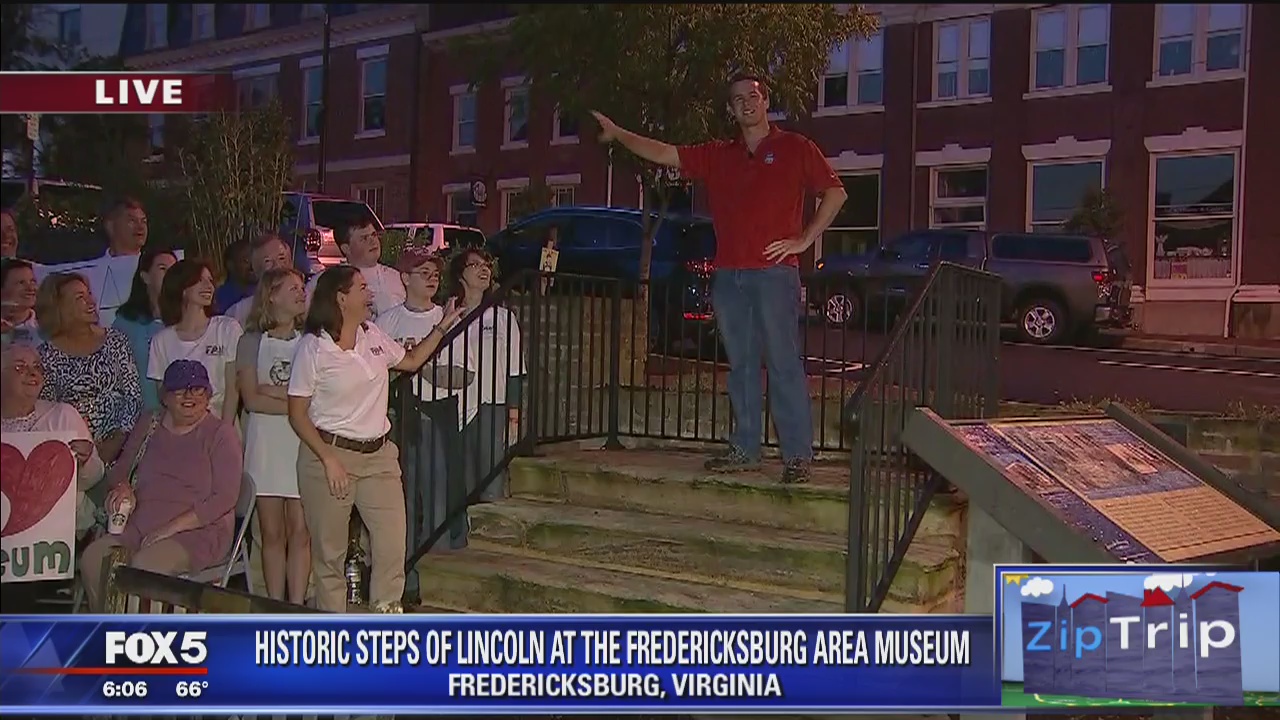 Fredericksburg | Zip Trip: Lincoln Steps