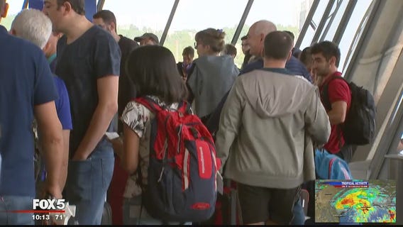 Storm's impact on Air Travel