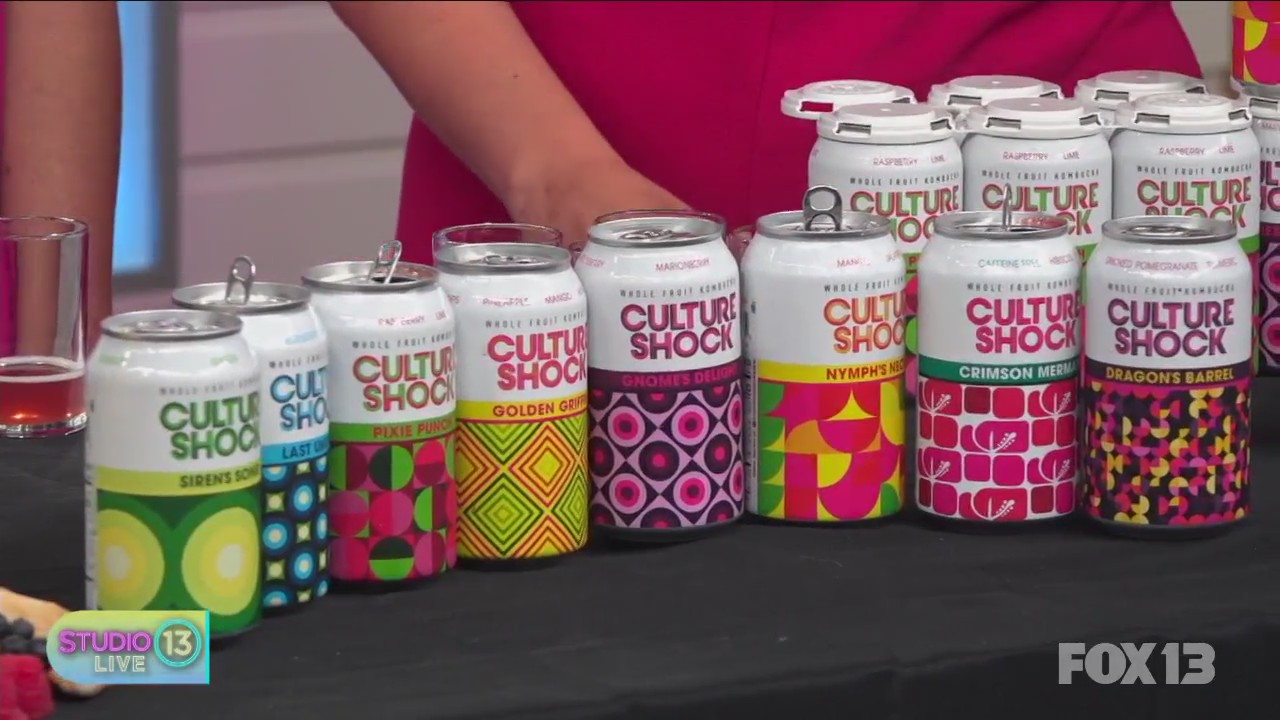 Learning about kombucha with Culture Shock Brew