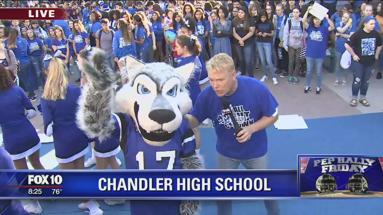 Pep Rally Friday: Chandler High School