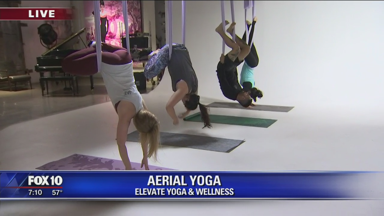 Aerial yoga