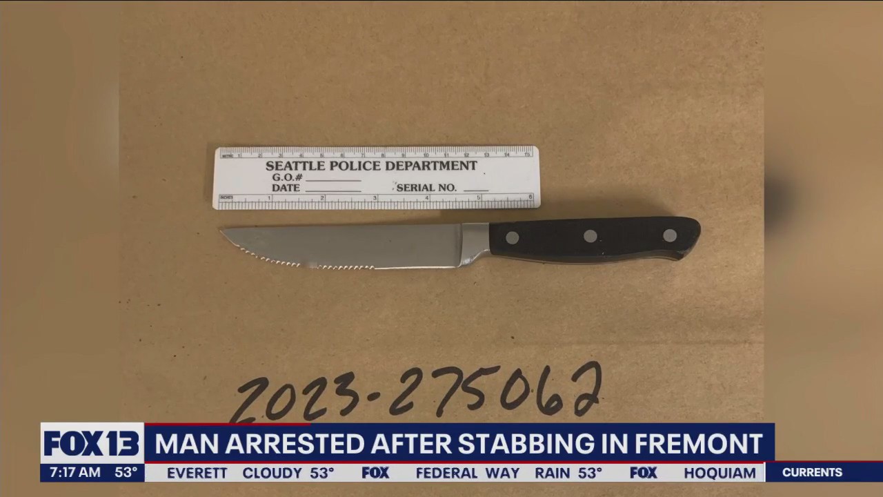 Man arrested after stabbing in Fremont | FOX 13 Seattle