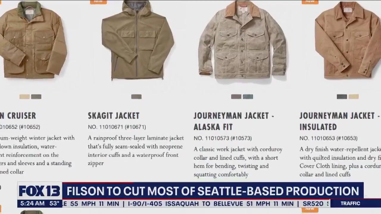 Filson to cut most of Seattle-based production