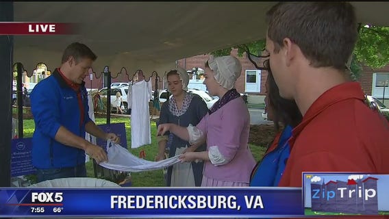 Fredericksburg | Zip Trip: Colonial Clothes Washing