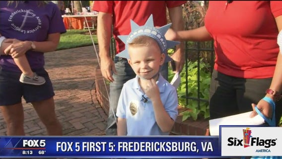 Fredericksburg | Zip Trip: The Six Flags America FOX 5 First 5