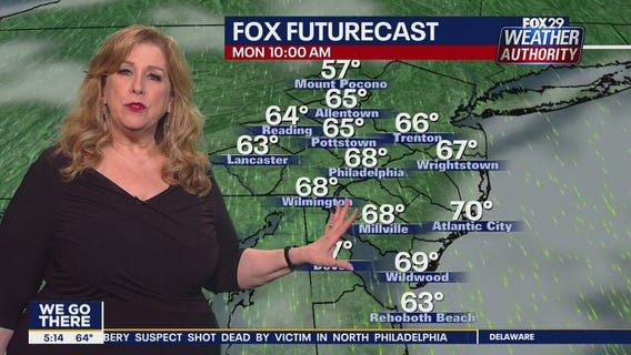 Weather Authority: Monday, 5 a.m. update