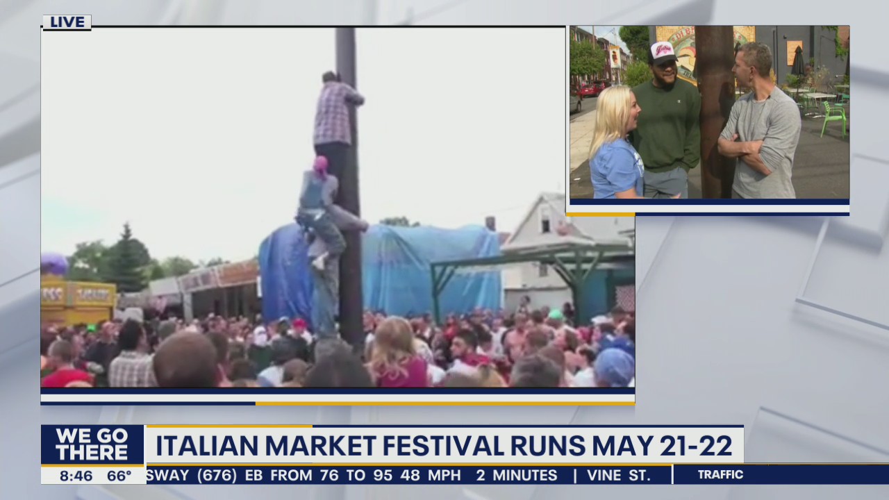 Can anyone climb the Italian Market Festival's greased pole this year?
