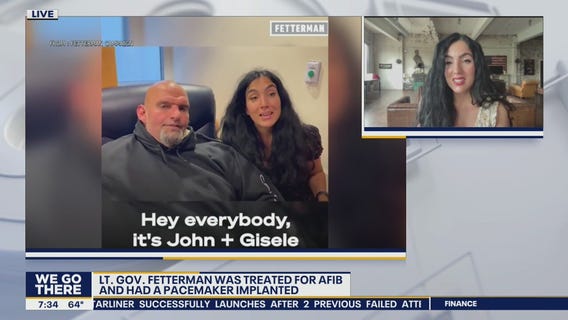 Lt. Gov. John Fetterman recovering in hospital after stroke, pacemaker procedure