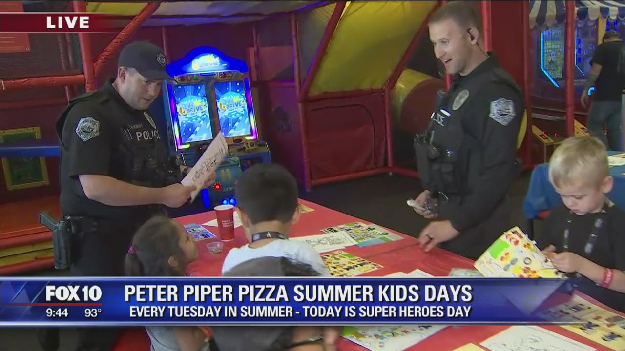 Cory's Corner: Peter Piper Pizza Summer Kids Days