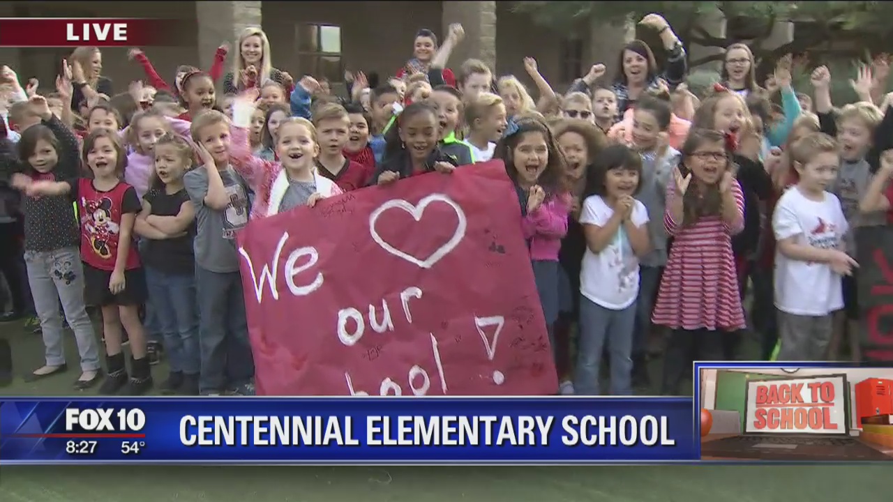 Back to school: Centennial Elementary School