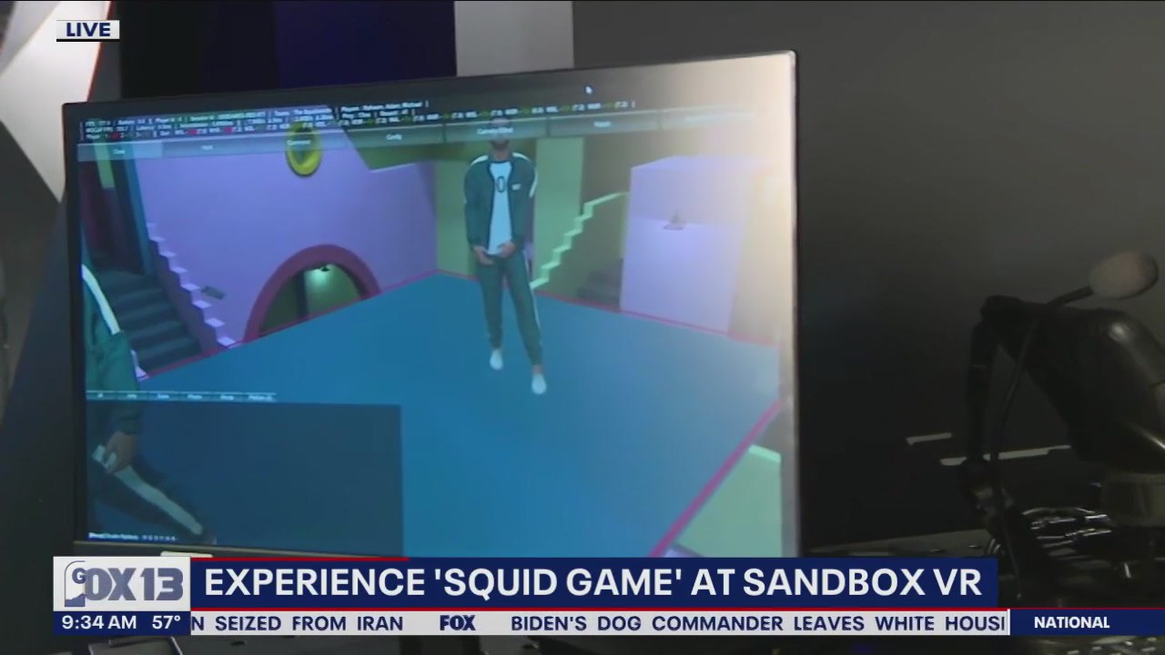 Experience 'Squid Game' at Sandbox VR