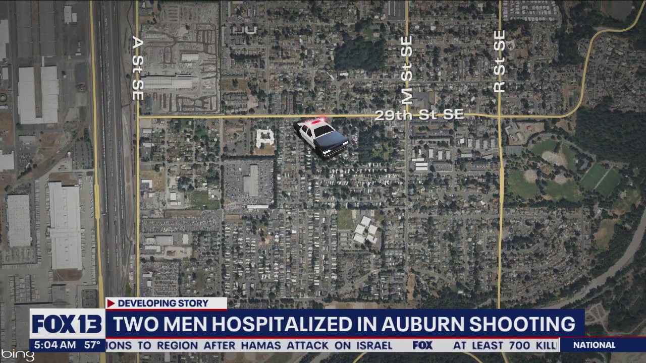 Auburn shooting leaves 2 men hospitalized