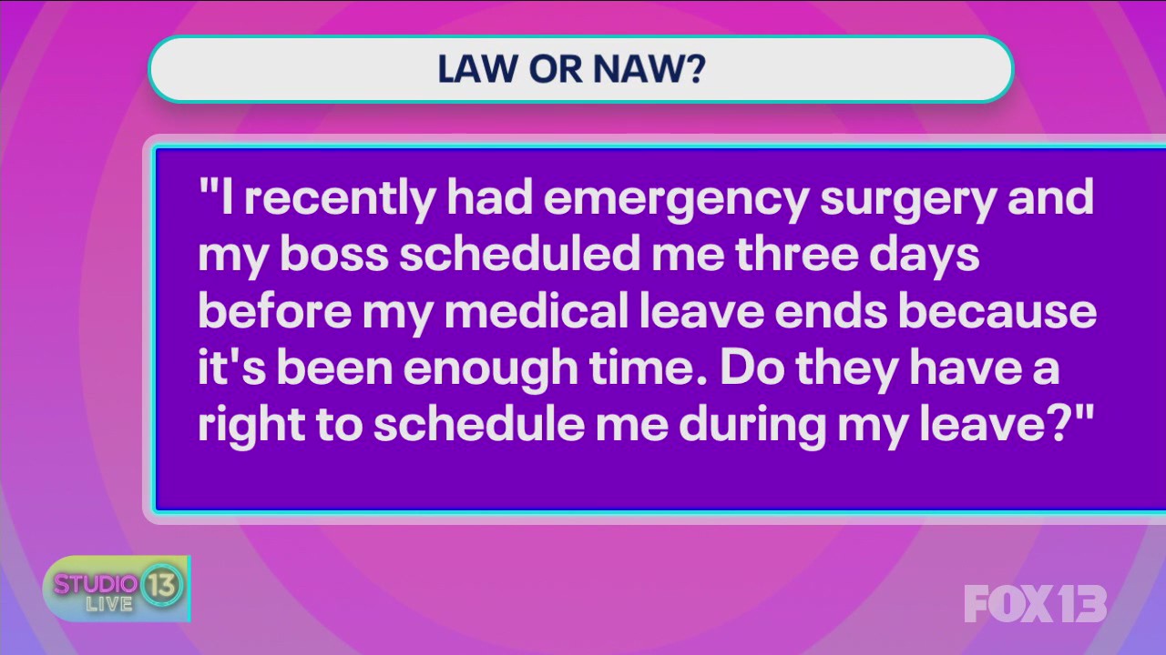 Law or Naw: Local lawyers answer your questions