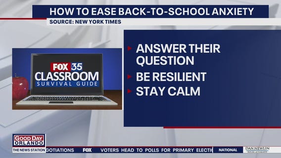 How to ease back to school anxiety