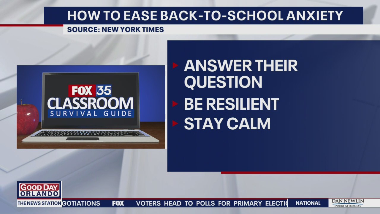 How to ease back to school anxiety