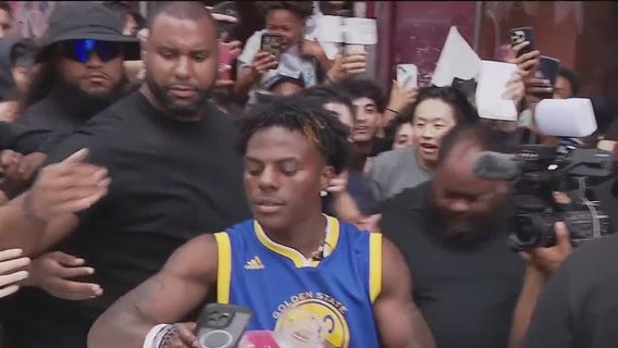 Viral YouTube streamer IShowSpeed stops in San Francisco on U.S. tour