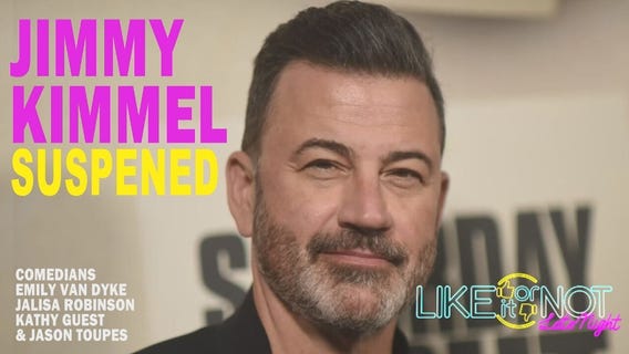 Like It Or Not Late Night: Jimmy Kimmel Suspended, Ghosting & Labubu's