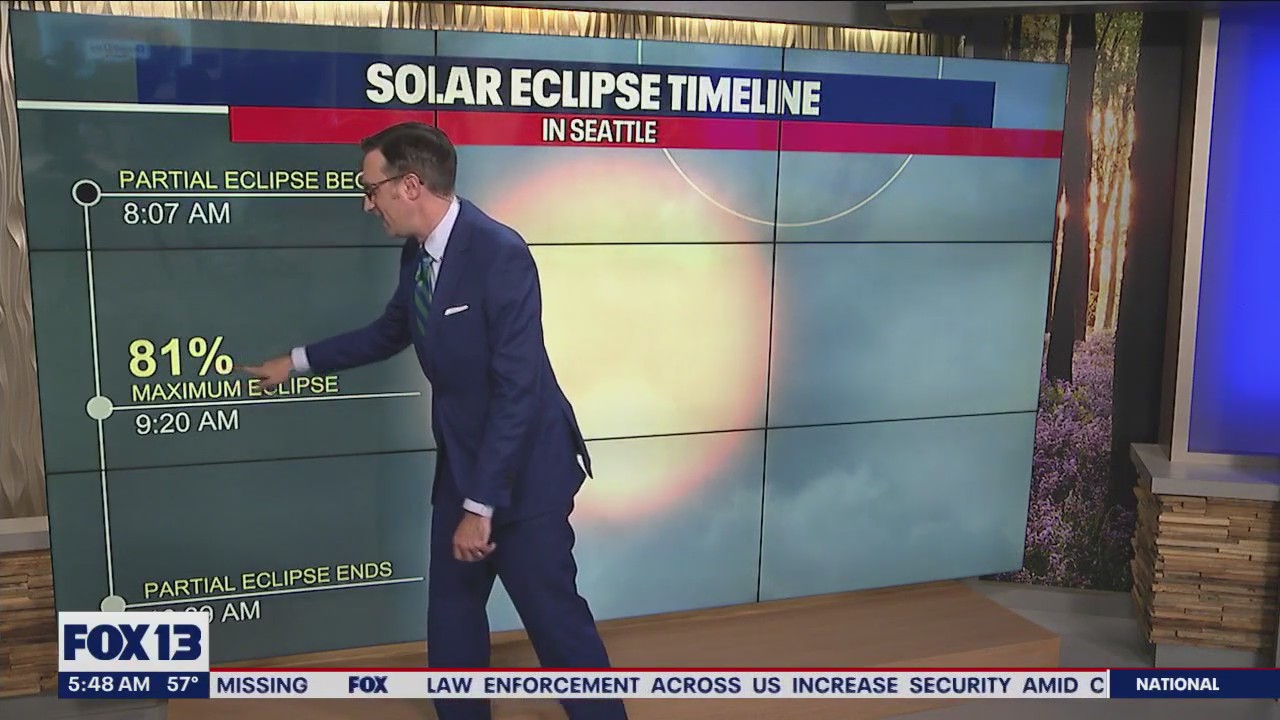 Will Seattle see the solar eclipse? | FOX 13 Seattle