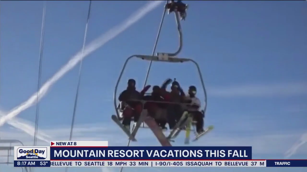 Mountain resort vacations this fall