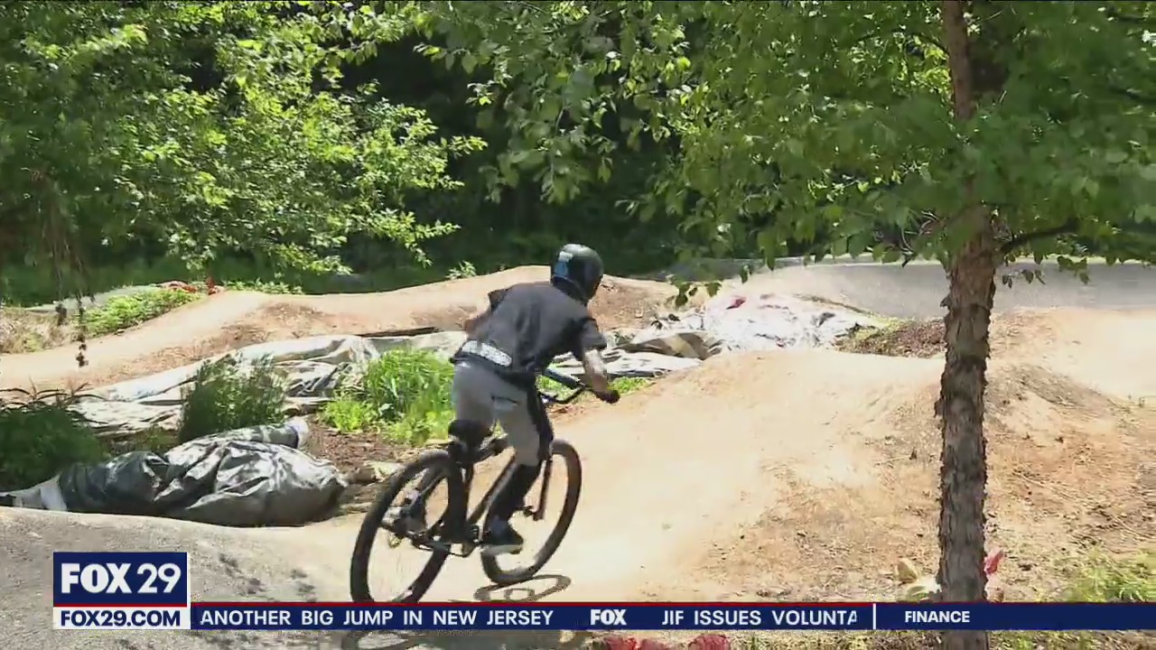 Officials hope Philly bike track can steer youth away from gun violence